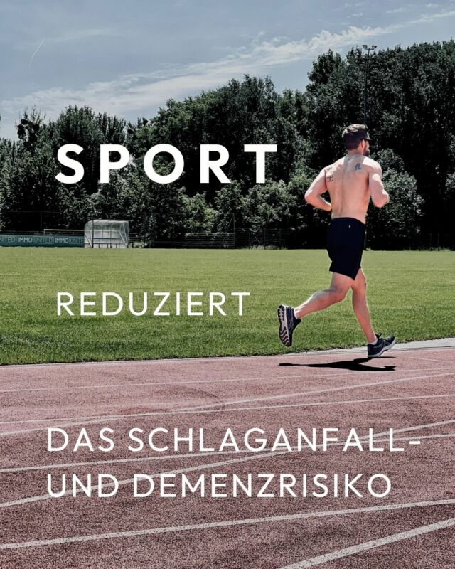 Körperliche Inaktivität ist eine der größten Bedrohungen für unsere Gesundheit!
In einer Metaanalyse, in die über 50.000 Frauen inkludiert wurden, fiel das Schlaganfallrisiko umso geringer aus je ausgeprägter die sportliche Freizeitaktivität. Das gleiche gilt für Demenz! Nutzen Sie den bevorstehenden Sommer und bewegen Sie sich täglich!
 #drchristianmatthai #drmatthai 
.
.
.
#sportundgesundheit #prävention #präventionsmedizin #bewegungundgesundheit #demenzrisikoverringern #schlaganfallprävention